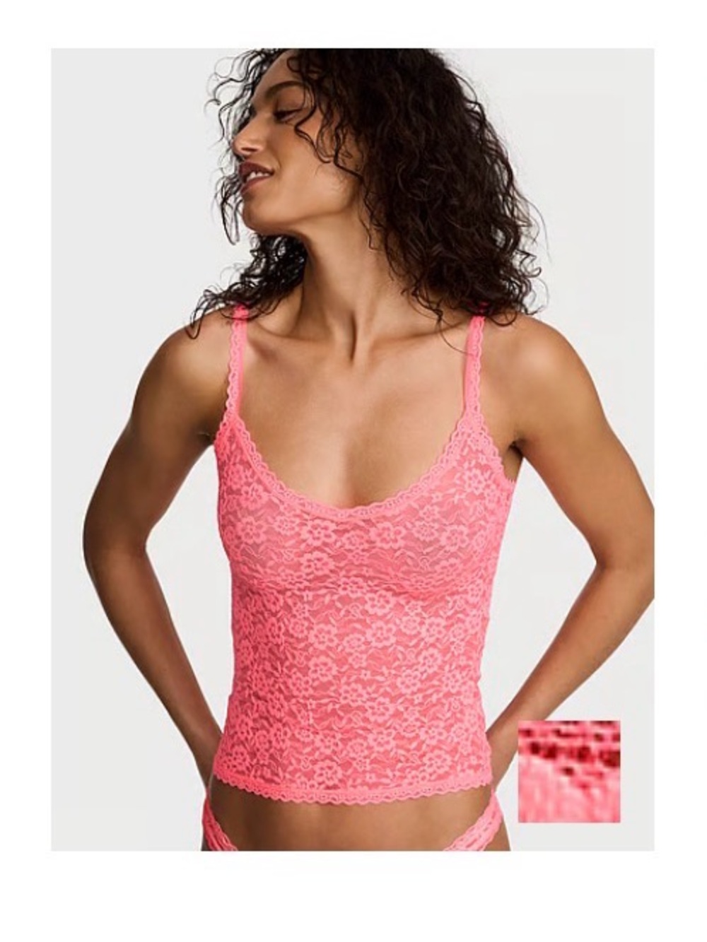 Victoria's Secret Lacie Cami - Pink Highlighter